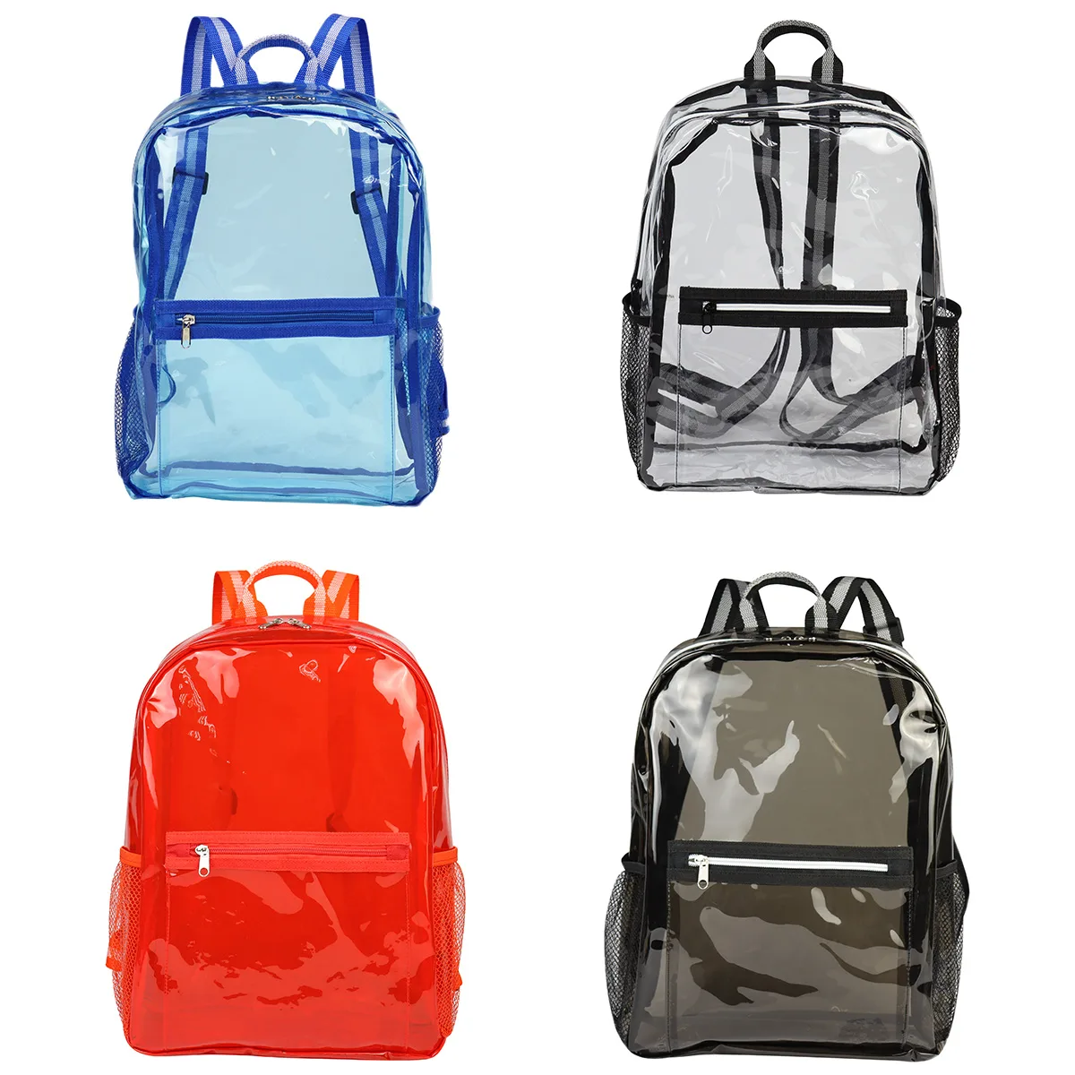Diamond Clear TPU Backpack view 2