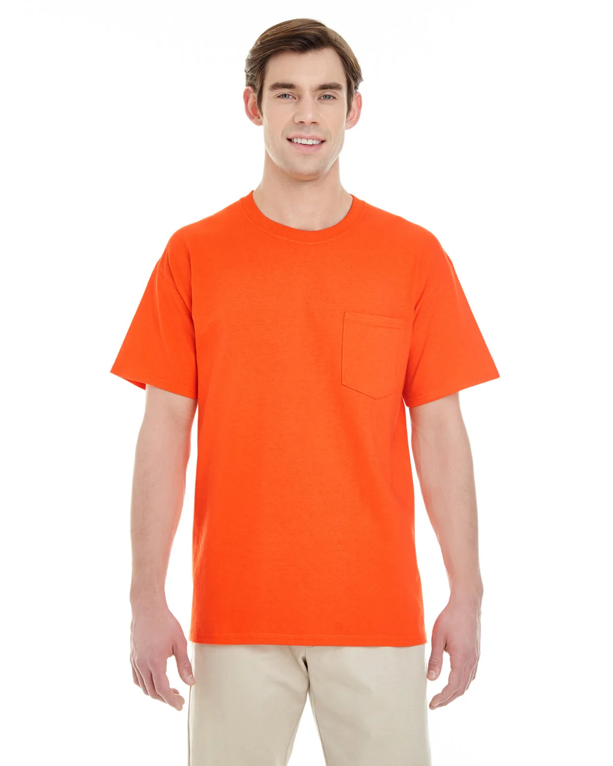 Gildan Unisex Heavy Cotton Pocket T-Shirt view 7