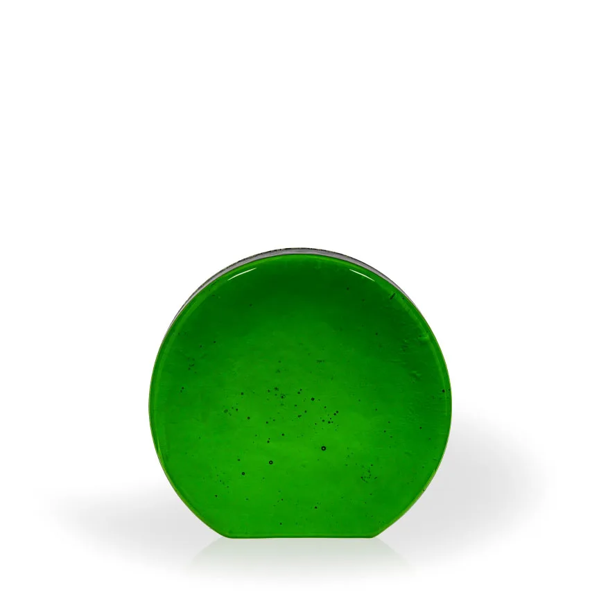 Evergreen Emerald Recycled Glass Award, 5.5" view 2