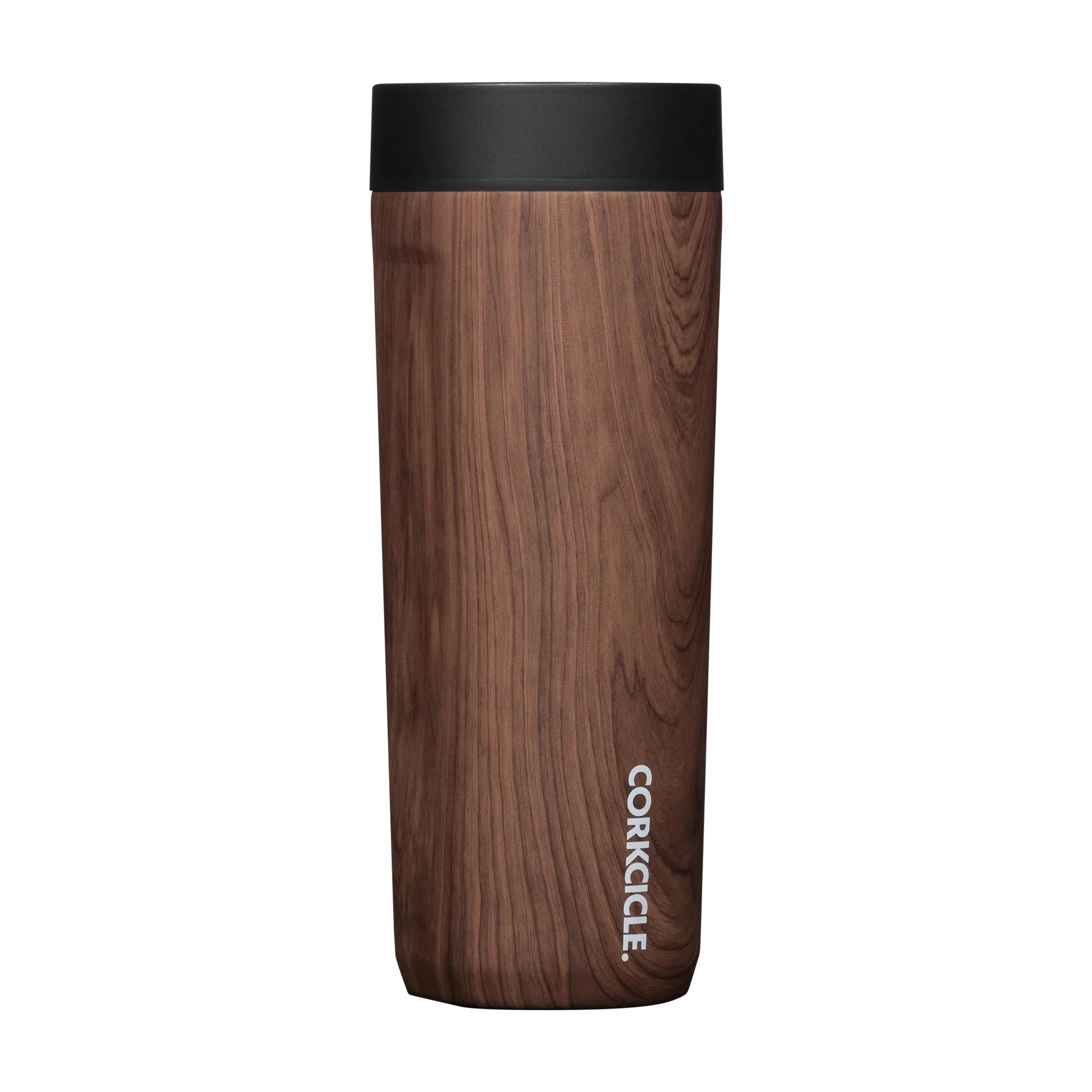 Corkcicle 17 Oz Commuter Cup - Walnut Wood