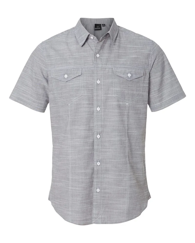 Burnside® Textured Solid Short Sleeve Shirt