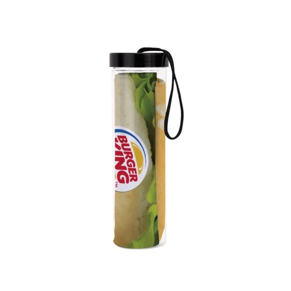 Dye-Sublimated Cooling Towel w/ Storage Tube view 4