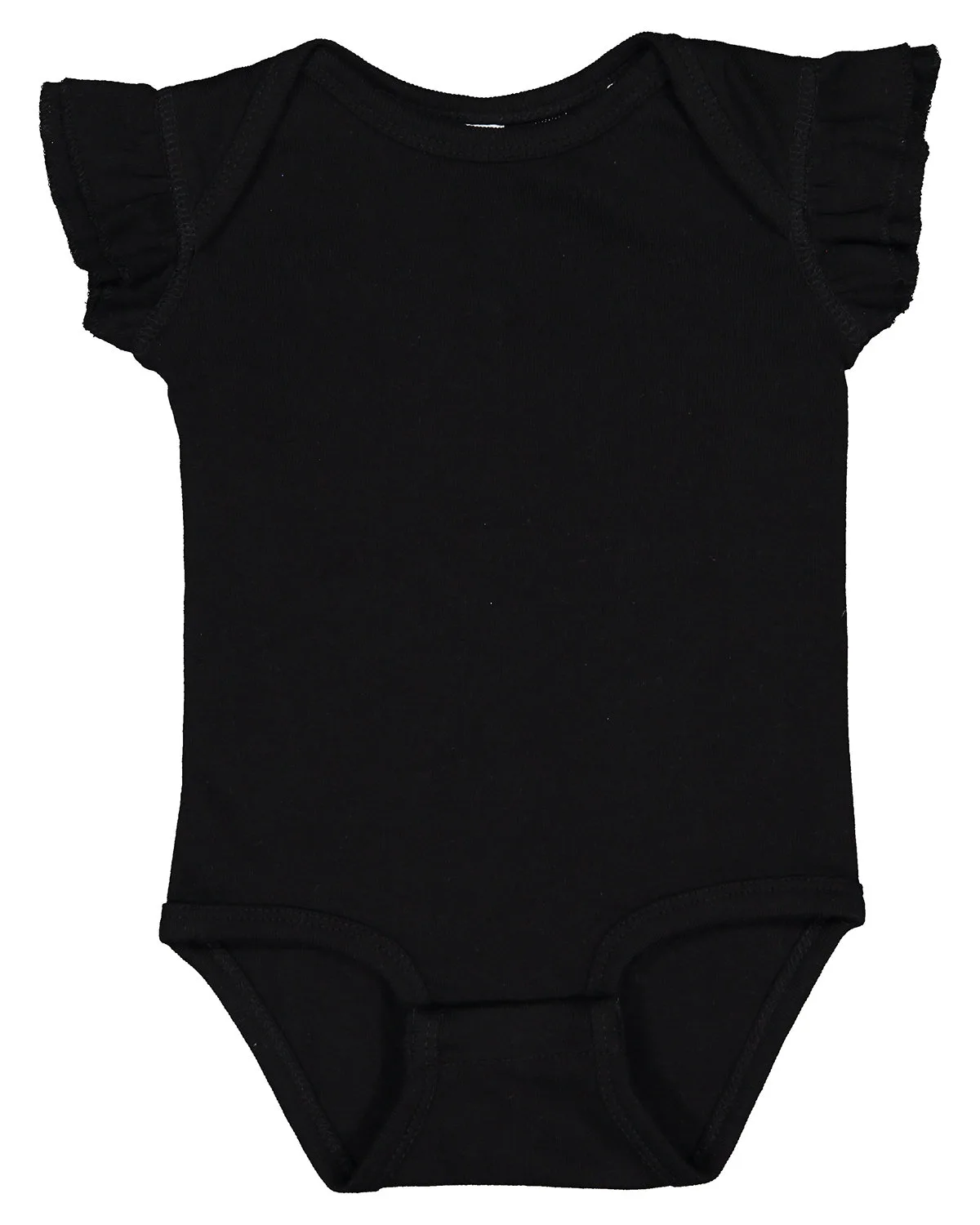 Rabbit Skins Infant Flutter Sleeve Bodysuit
