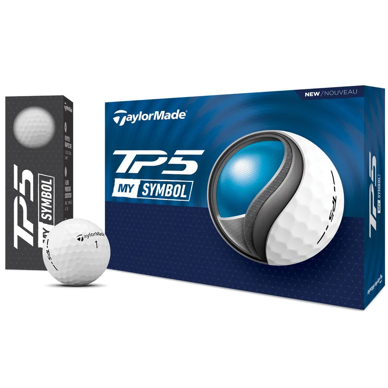 TaylorMade TP5 MySymbol Golf Balls