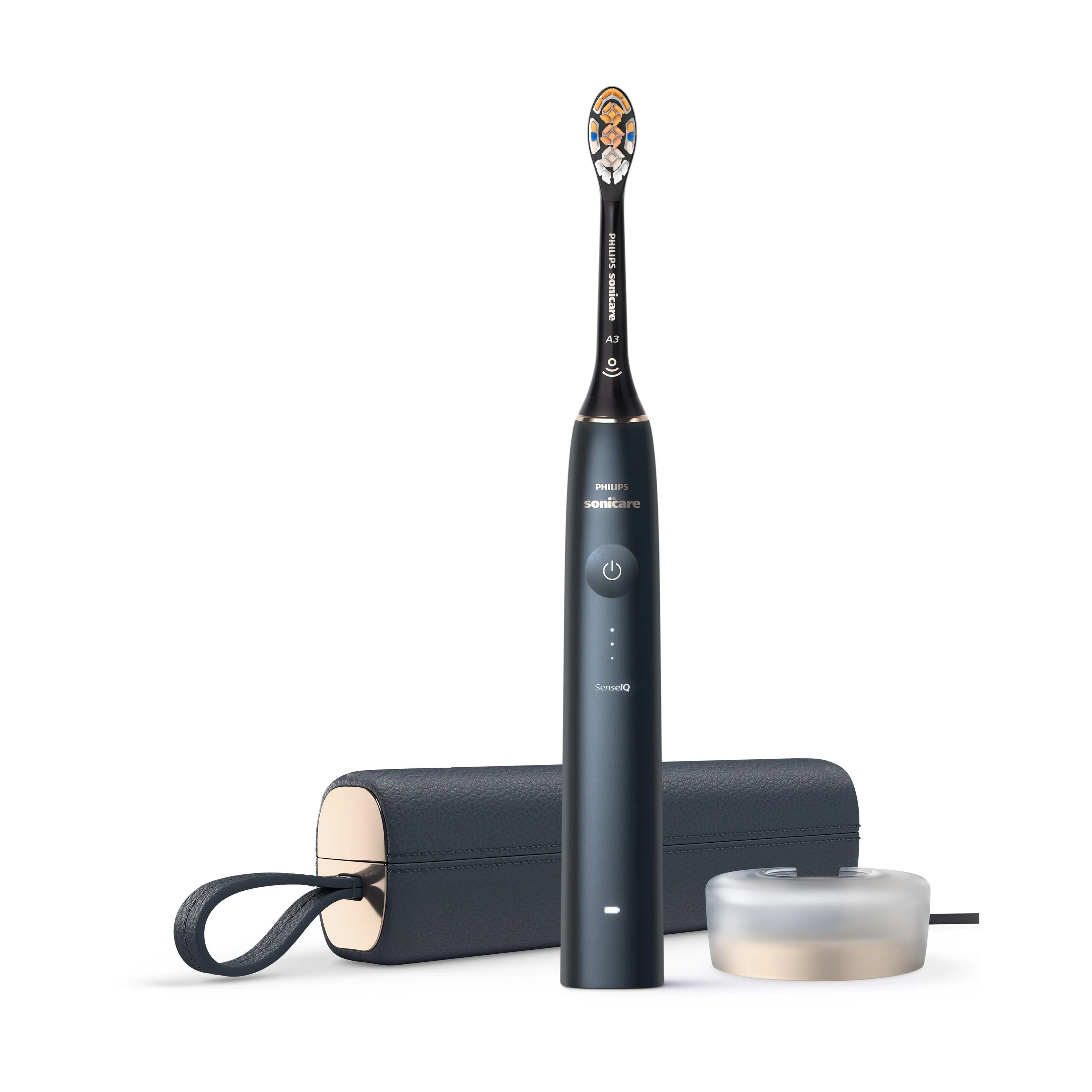 Philips Sonicare 9900 Prestige Power Toothbrush W/ Sense Iq Midnight