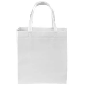 Liberty™ - USA Made Non-Woven Tote - Dynamic Color (12" x 7" x 13") view 2