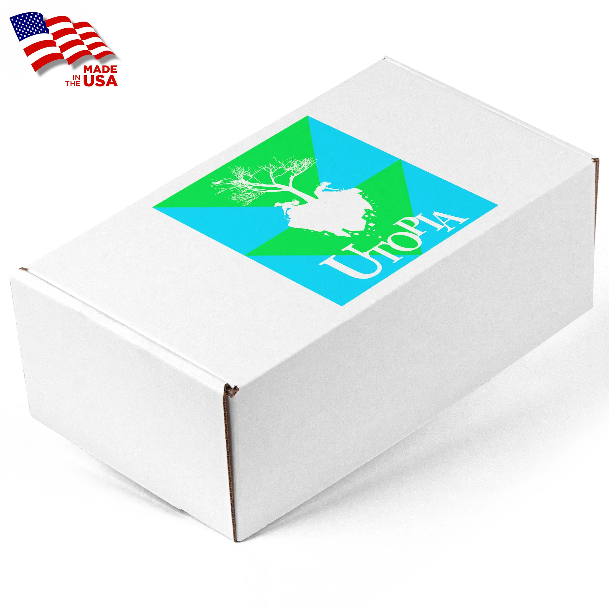 White Corrugated Medium Box