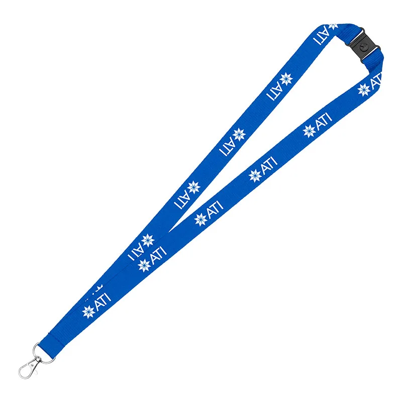 3/4" Eco Friendly rPET Lanyard with Safety Breakaway view 5
