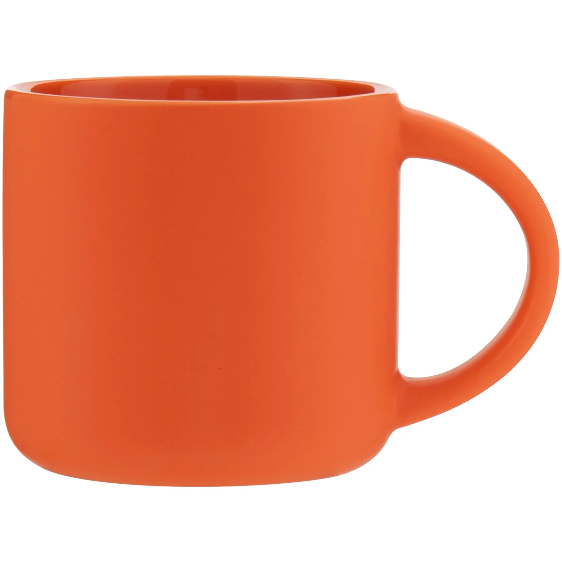 20 oz Minolo Ceramic Coffee Mug (Matte Orange) view 2
