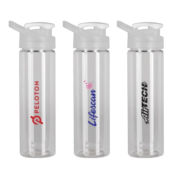 YUMA 25 oz. Clear Freedom Bottle with Guzzler Lid
