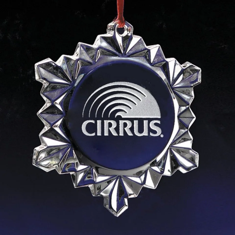 Crystal Snowflake Ornament