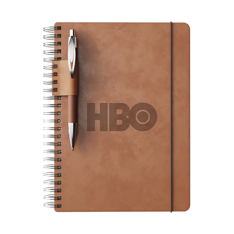 Preston Spiral Journal Pen Combo