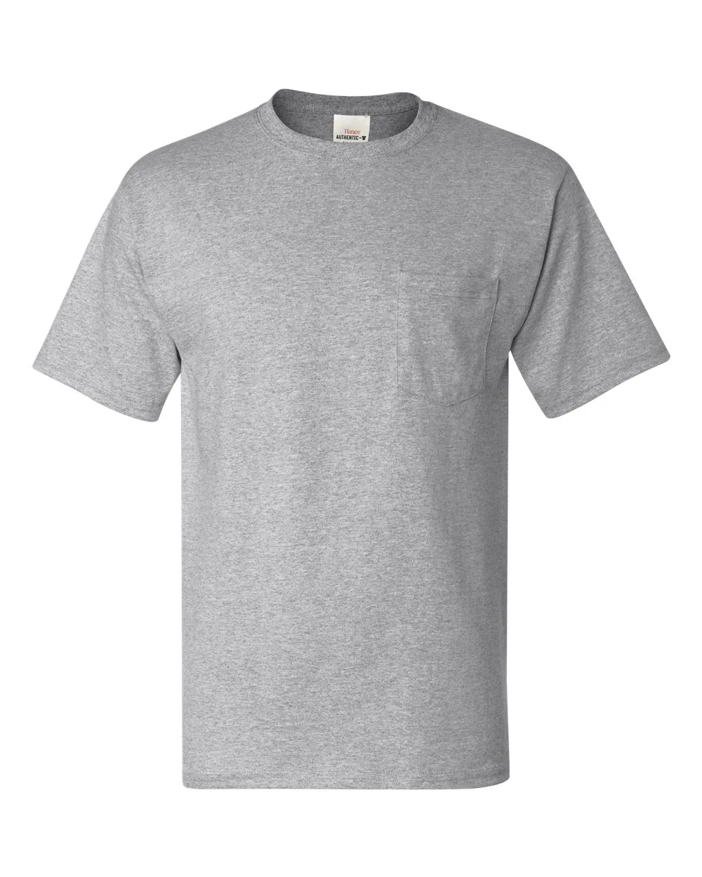 Hanes® Authentic Pocket T-Shirt view 7