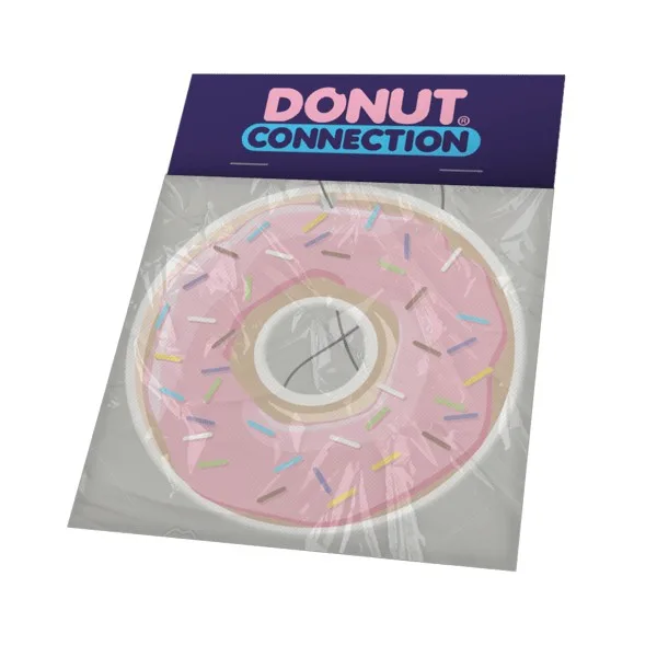 IMPORT 4" x 4" Custom Shaped Air Freshener with Header Card
