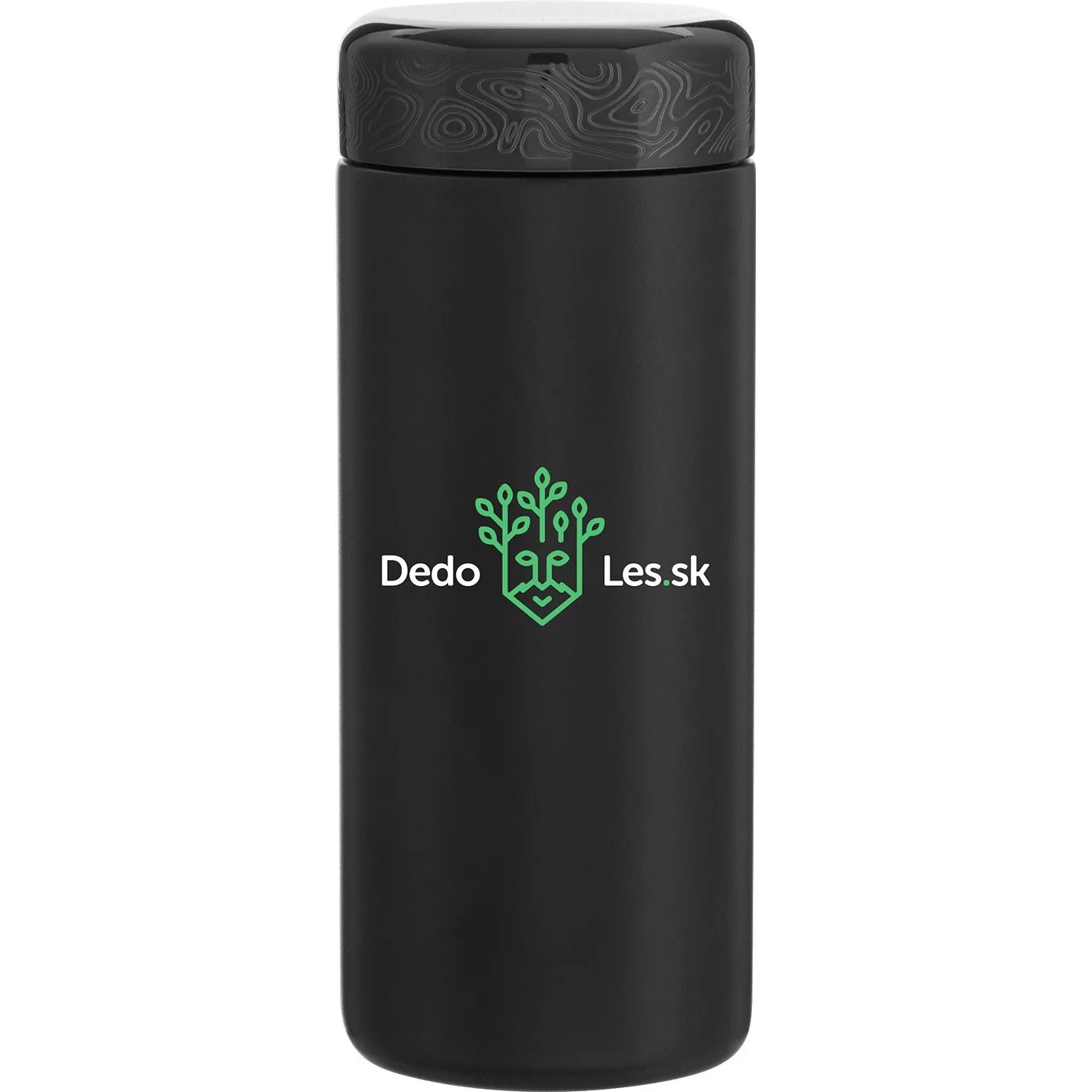 16.9 oz h2go Aerial Travel Tumbler (Matte Black)