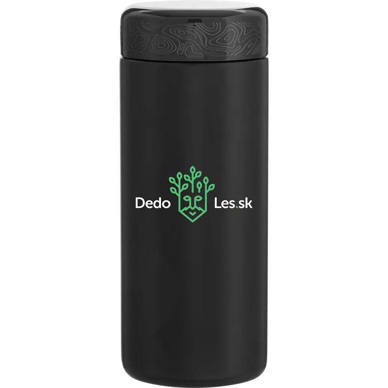 16.9 oz h2go Aerial Travel Tumbler (Matte Black)