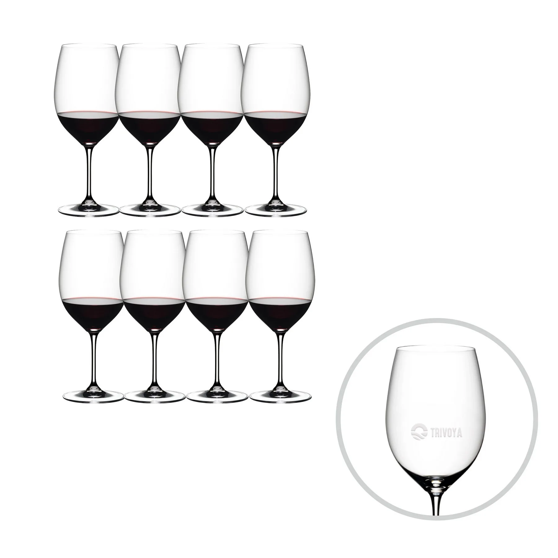 RIEDEL Vinum Glasses - Cabernet Sauvignon/Merlot, Set of 8