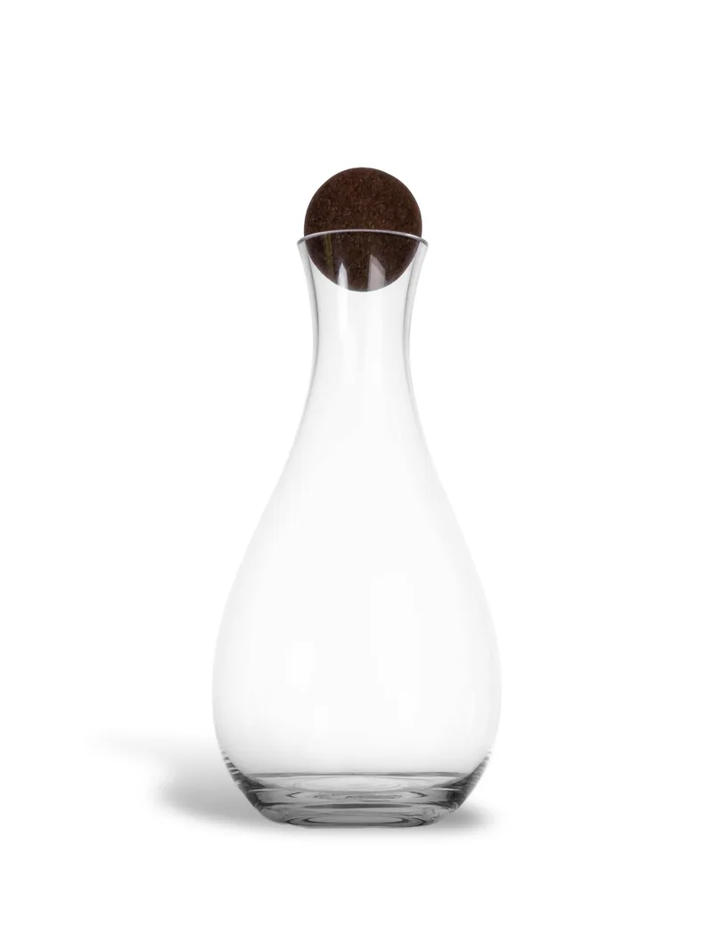 Sagaform Nature Red Wine Carafe With Cork Stopper
