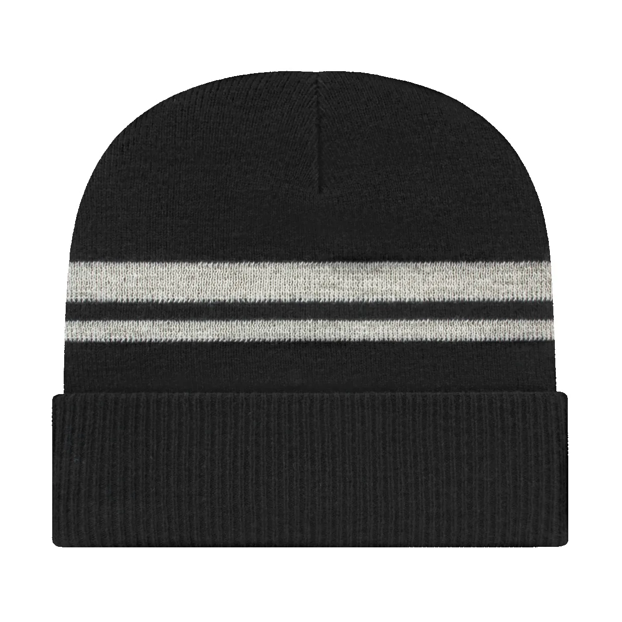 Reflective Knit Cap with Cuff view 3