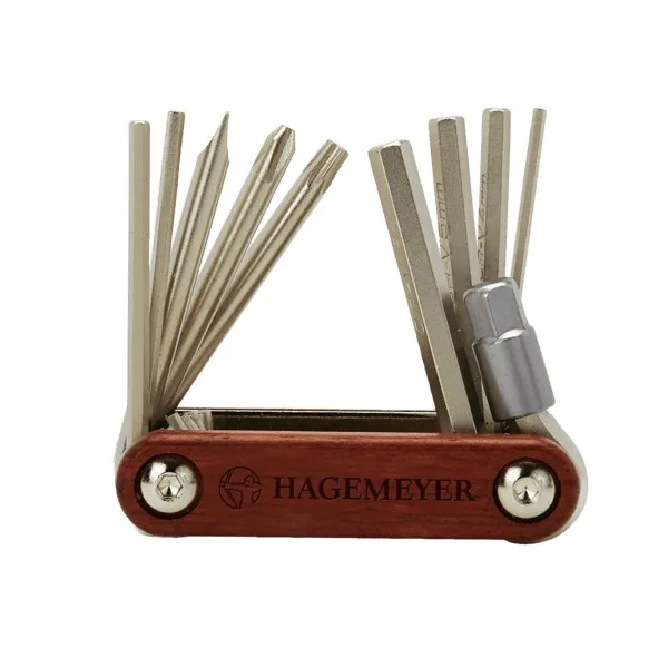 Bandelier 10-in-1 Folding Tool with Rosewood Handle view 4