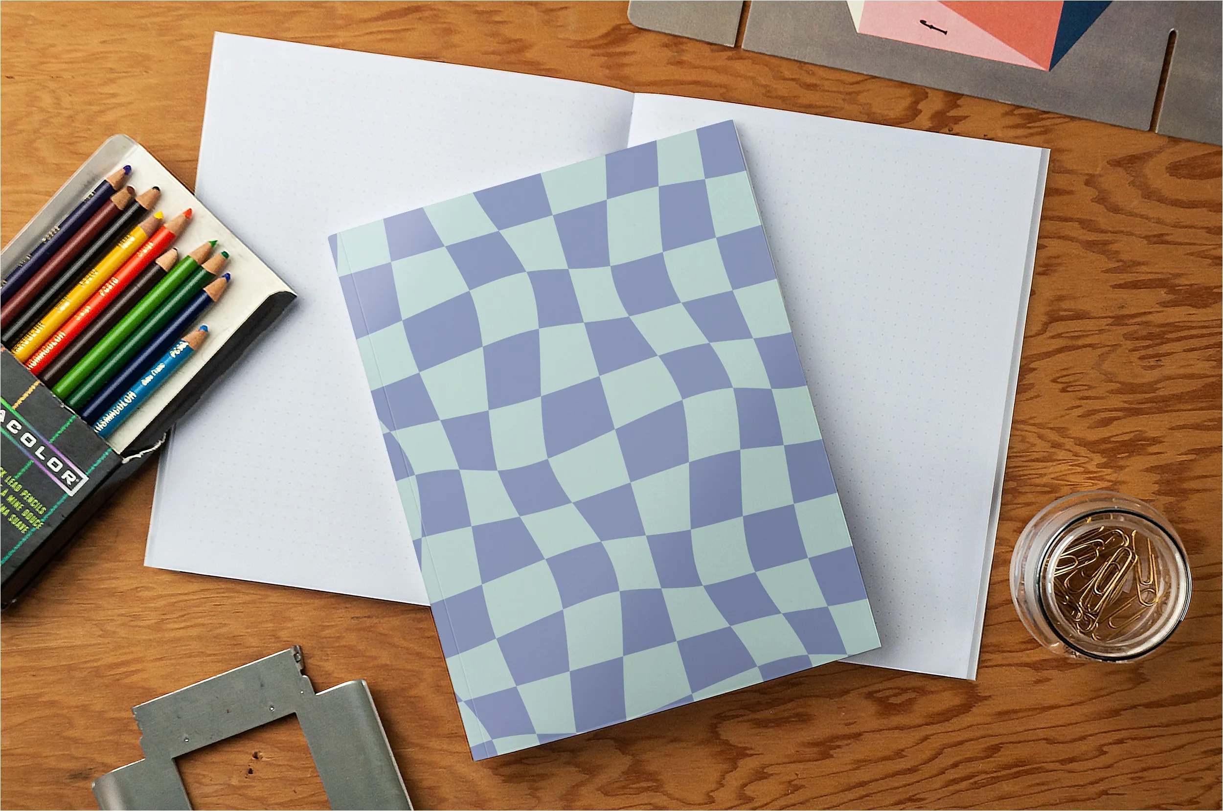 Medium Softcover Layflat Notebook
