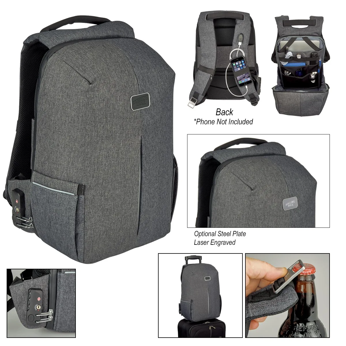 Brandcharger Phantom Backpack view 2