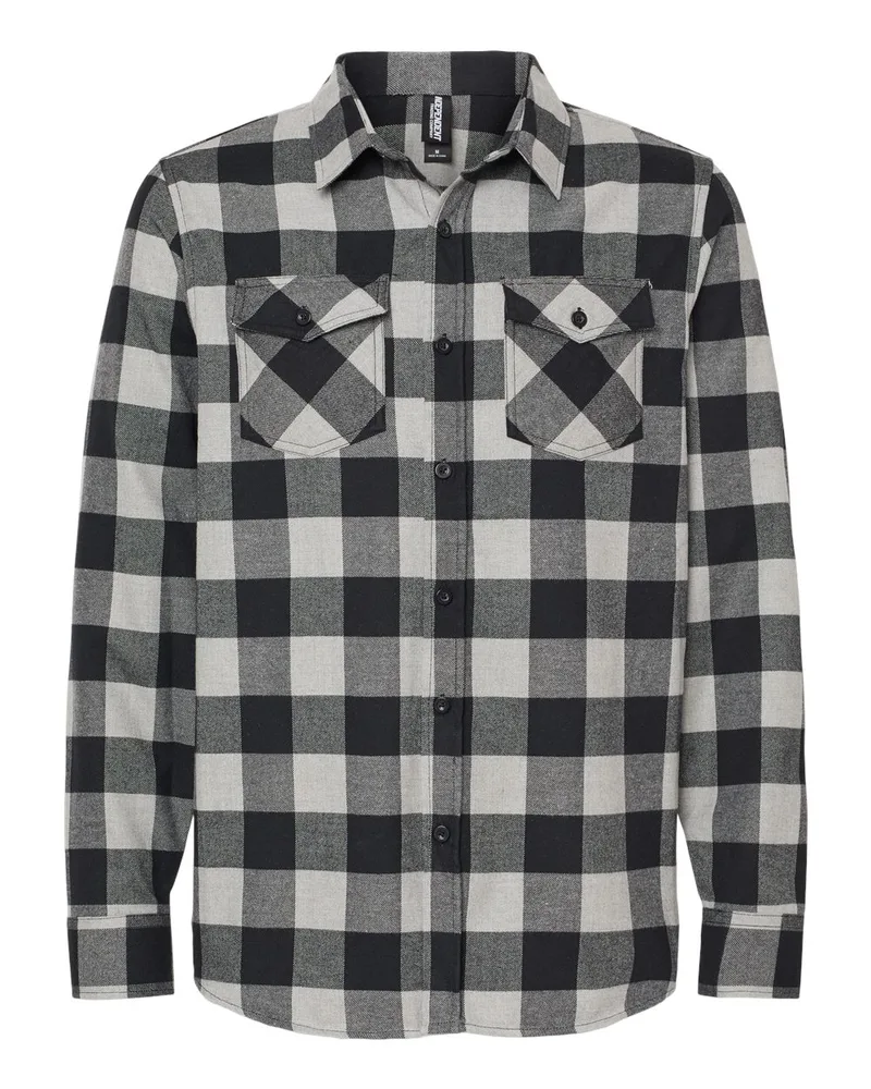 Independent Trading Co.® Unisex Flannel Shirt view 3