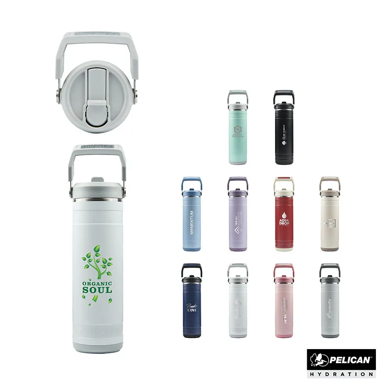 Pelican Pacific 26 oz. Recycled Double Wall Stainless Steel Water Bottle