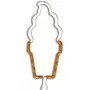 Ice Cream Soft Serve Cone Multi-Color Inkbend Standard, Bent Pen view 2
