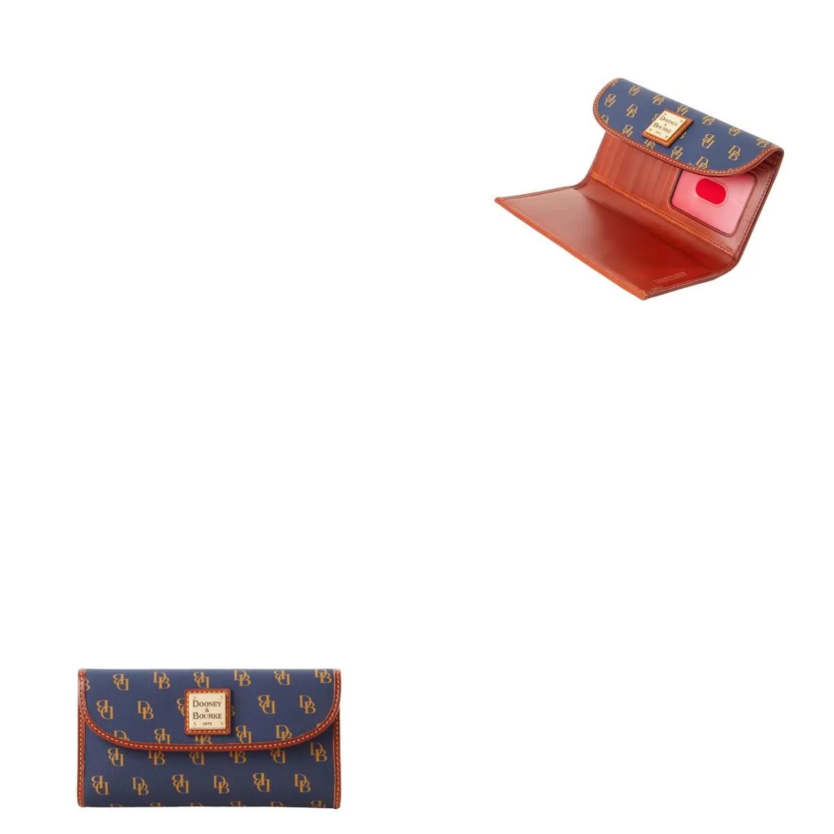 Dooney & Bourke Gretta Continental Clutch - Navy Blue