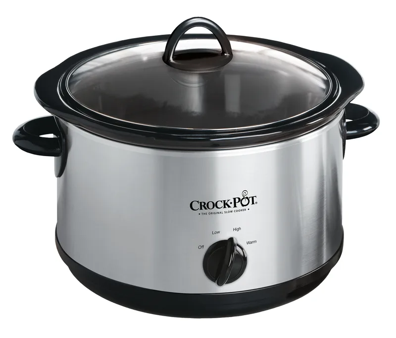 Crock-Pot® 4.5-Quart Manual Slow Cooker, Silver