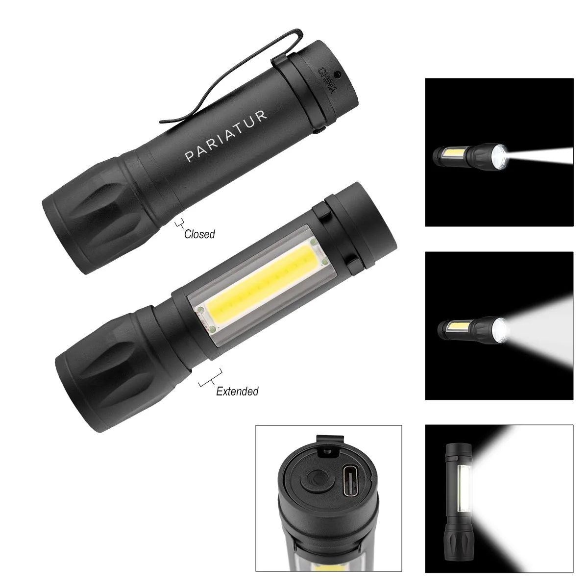 Torch Rechargeable Flashlight view 2