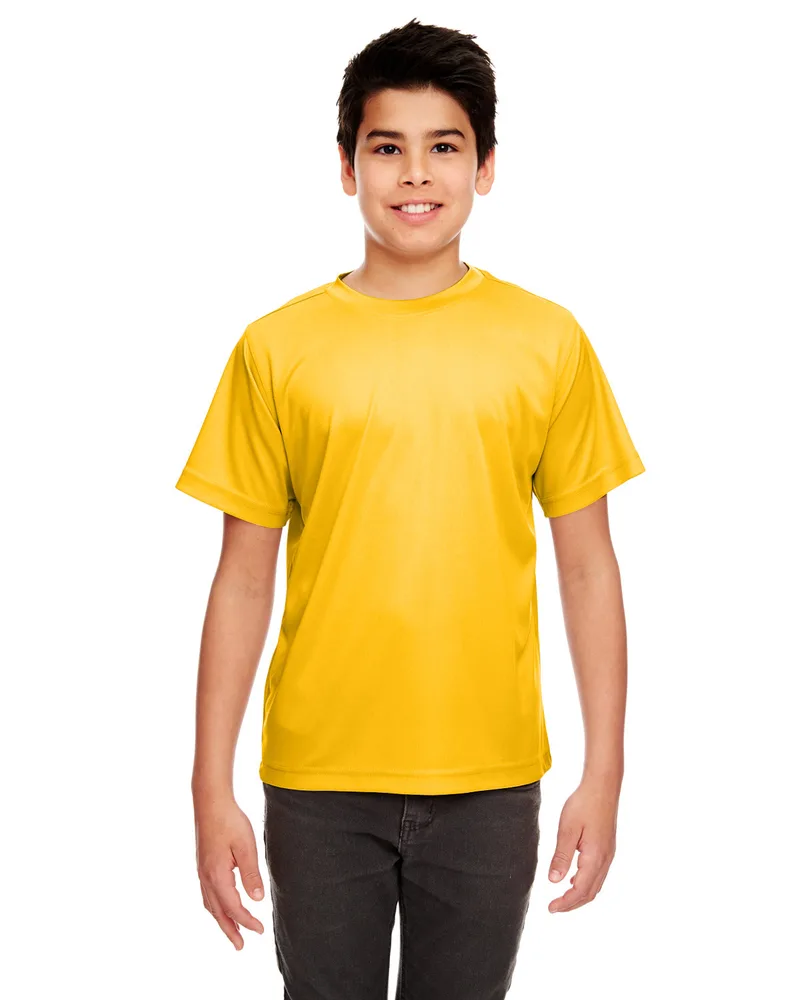 ULTRACLUB Youth Cool & Dry Sport Performance Interlock T-Shirt view 7