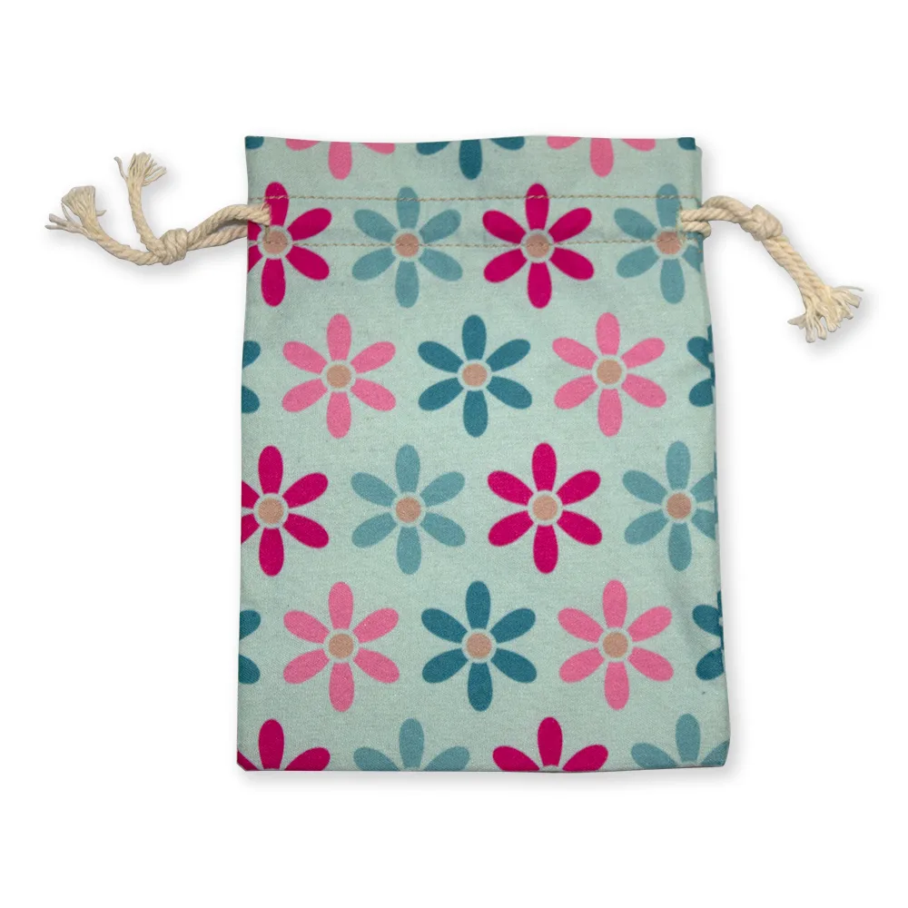 Drawstring Cotton Bag (Priority)(4.72"x6.49") view 2