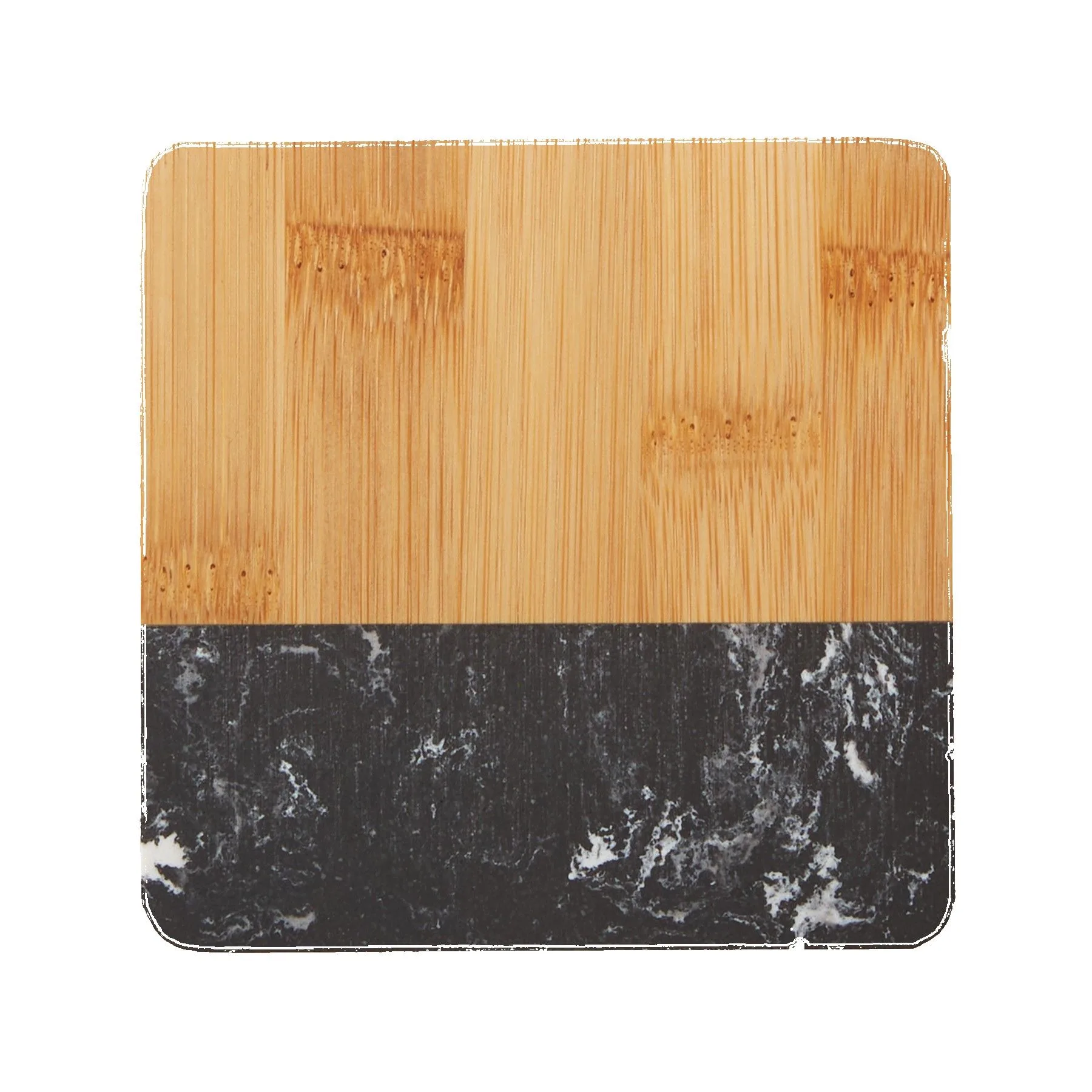 Bamboo and Marble Coaster view 2