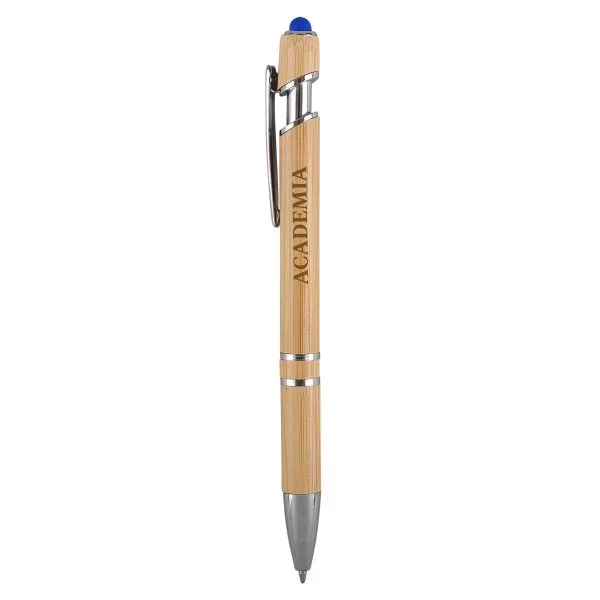 Bamboo Brown/Chrome Silver Logo Front View