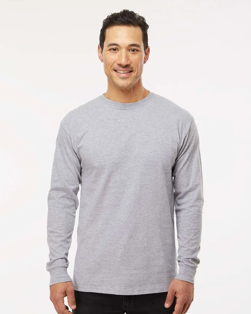 M&O® Unisex Gold Soft Touch Long Sleeve T-Shirt