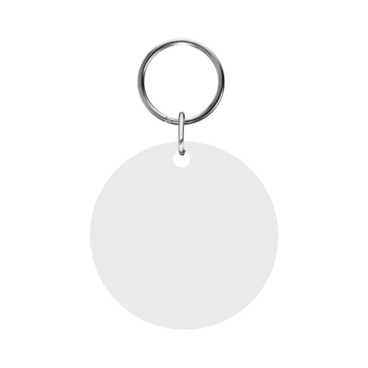 Acrylic Key Tag - Circle view 3