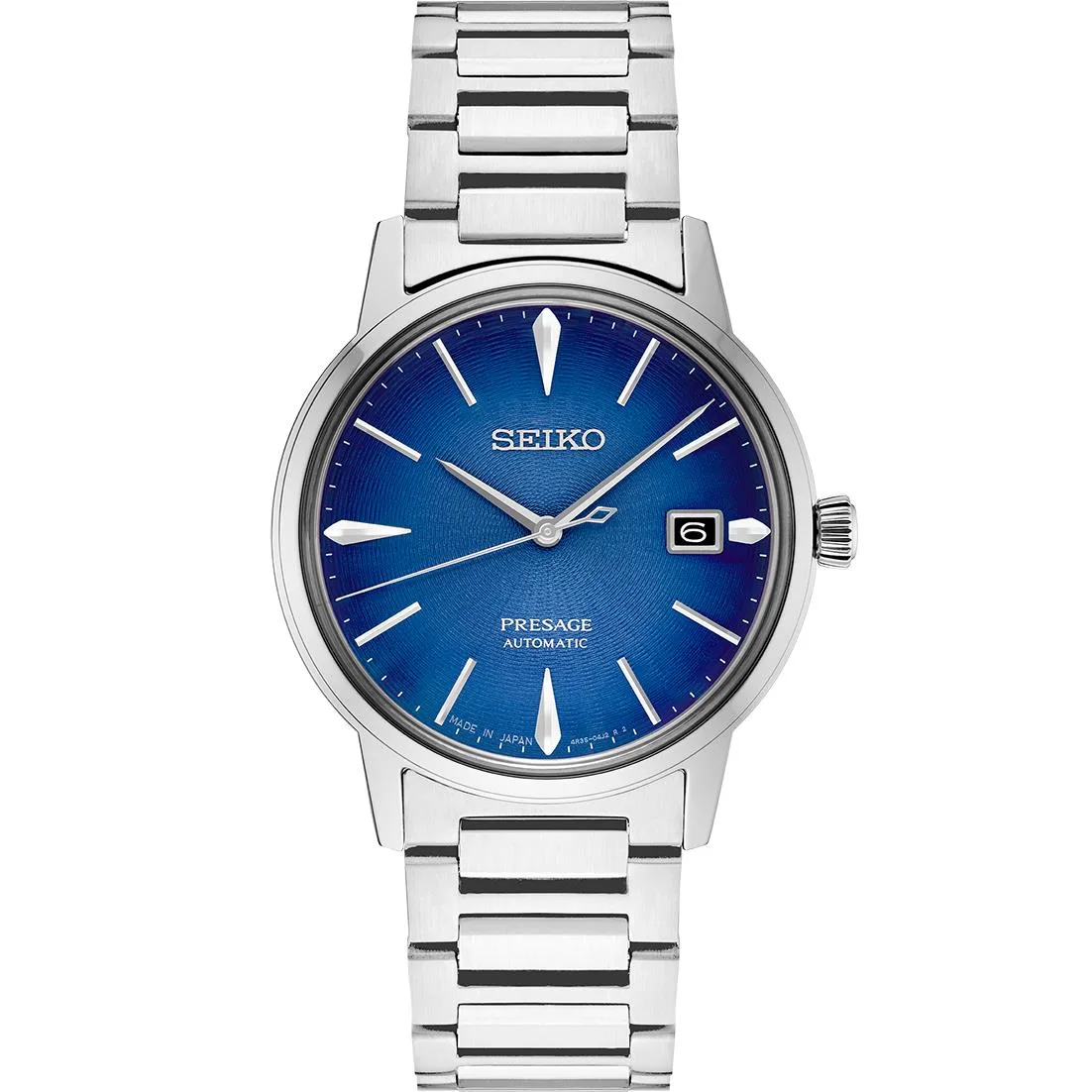 Seiko Watch Presage Cocktail Time Automatic Blue Dial