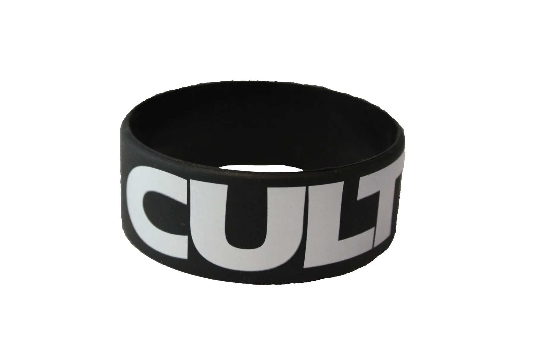 1" Screen Printed Silicone Awareness Bracelets view 2