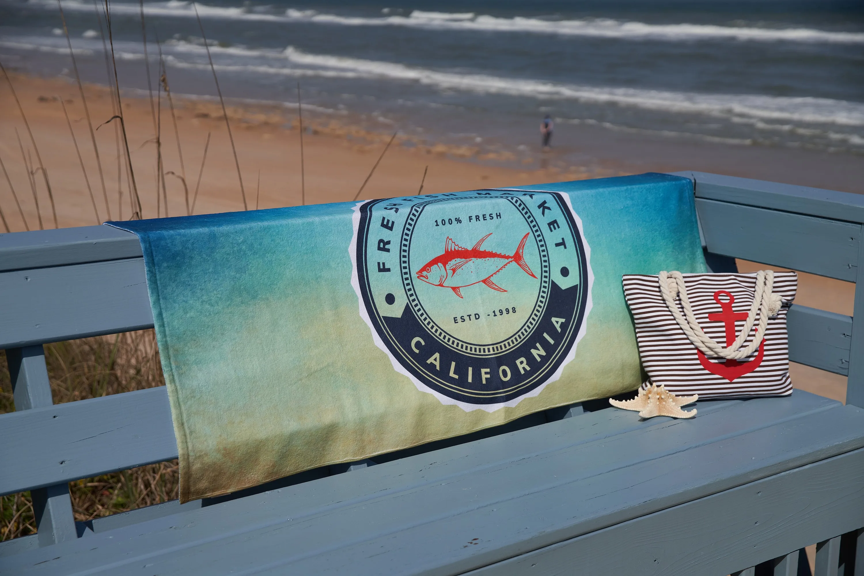 EPICOLOR rPET Beach Towel