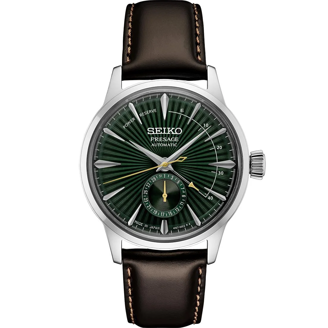Seiko Watch Presage Cocktail Time Ss Automatic Green Dial