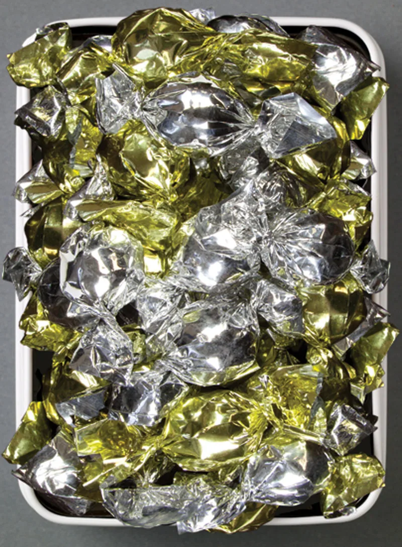 Keepsake Gift Tin w/ Twist Wrapped Truffles view 2