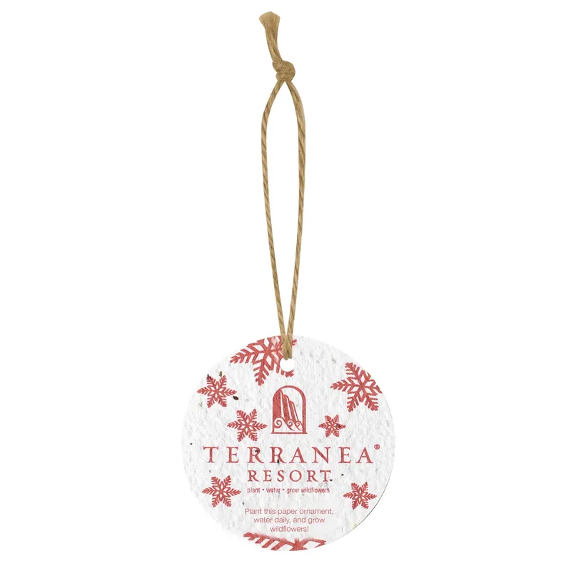 Bloomin® Circle Shaped Plantable Holiday Ornament view 2