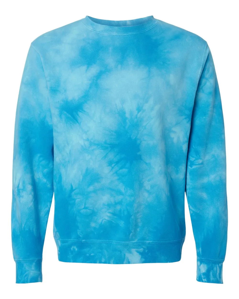 Independent Trading Co.® Unisex Midweight Tie-Dyed Crewneck Sweatshirt view 5