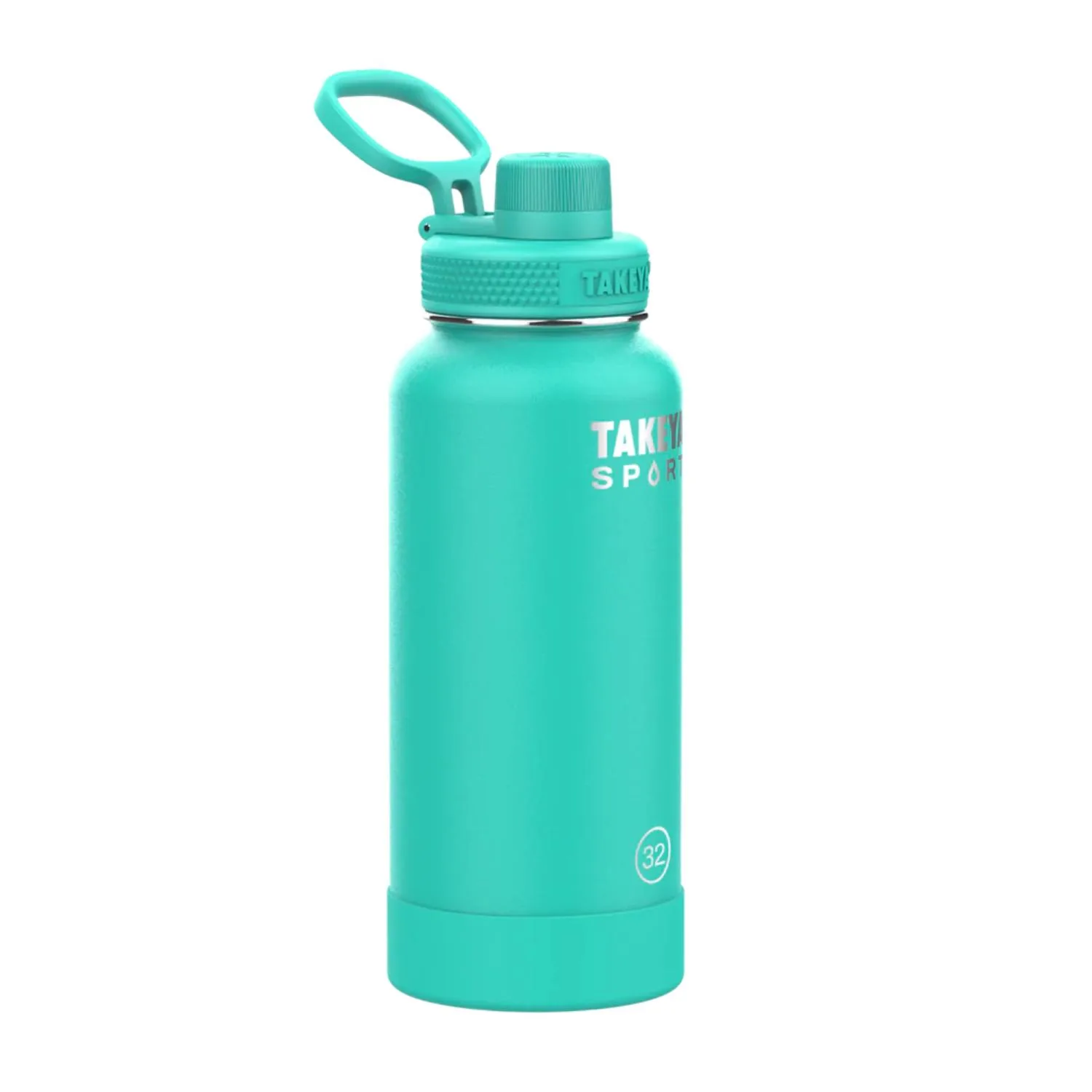 32 oz Takeya® Stainless Steel Insulated Sport Water Bottle w/ Spout Lid view 2