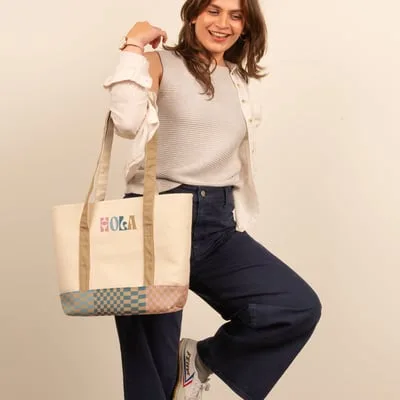 4CP Trim Morris Tote - Medium Zippered view 2
