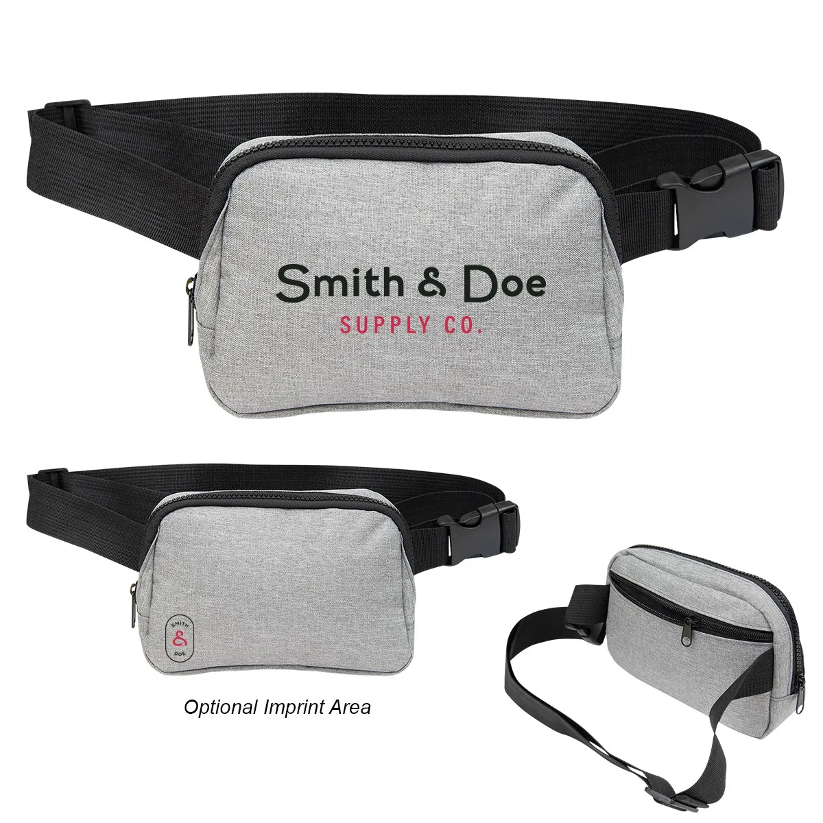 Anywhere Rpet Heathered Belt Bag view 2