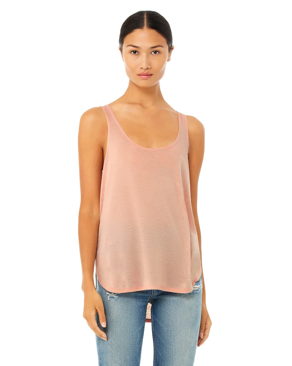 BELLA+CANVAS Ladies' Flowy Side Slit Tank view 7