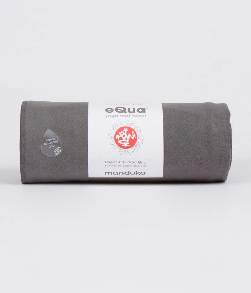 Manduka Equa Yoga Towel - Thunder Gray